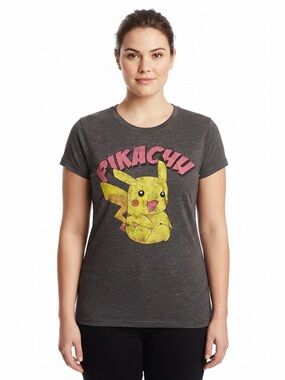 Mighty Fine PIKACHU T-Shirt Medium